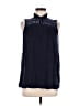 Ella Moss Blue Sleeveless Blouse Size M - photo 1