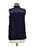 Ella Moss Blue Sleeveless Blouse Size M - photo 2