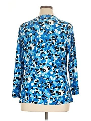 Kasper 3/4 Sleeve Blouse (view 2)