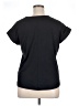 Lands' End Black Short Sleeve Top Size L - photo 2
