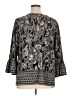 Kasper Gray 3/4 Sleeve Blouse Size 1X - photo 2