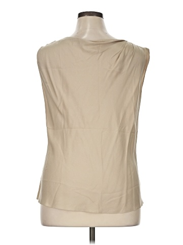 Vince. Sleeveless Silk Top (view 2)