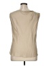 Vince. Tan Sleeveless Silk Top Size XL - photo 2