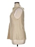 Vince. Tan Sleeveless Silk Top Size XL - photo 5
