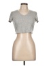 Shein Gray Short Sleeve T-Shirt Size L - photo 1