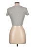 Shein Gray Short Sleeve T-Shirt Size L - photo 2