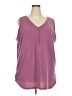 Lularoe Purple Sweater Vest Size 3X - photo 1