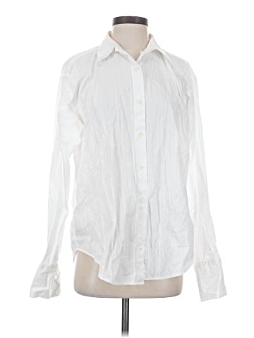 Lauren by Ralph Lauren Long Sleeve Button-Down Shirt (view 1)