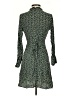 Primark 100% Polyester Argyle Green Casual Dress Size 4 - photo 2