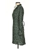 Primark 100% Polyester Argyle Green Casual Dress Size 4 - photo 5