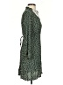 Primark 100% Polyester Argyle Green Casual Dress Size 4 - photo 4