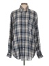 12th Tribe Plaid Gray Long Sleeve Button-Down Shirt Size L - photo 1