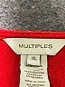 MULTIPLES Red 3/4 Sleeve Top Size XL - photo 7