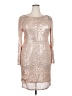 NANETTE Nanette Lepore Silver Cocktail Dress Size 14 - photo 1