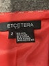 Etcetera Argyle Red Formal Skirt Size 2 - photo 4
