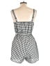 Blush 100% Polyester Checkered-gingham Black Romper Size L - photo 2