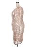 NANETTE Nanette Lepore Silver Cocktail Dress Size 14 - photo 5
