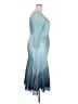Komarov 100% Polyester Teal Casual Dress Size XL (4) - photo 4