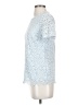 Teddi Rose Blue Short Sleeve Top Size S - photo 5