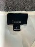 Lumiere 100% Polyester Ivory Short Sleeve Blouse Size L - photo 7