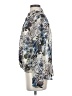 CAbi Floral Silver 3/4 Sleeve Blouse Size S - photo 5