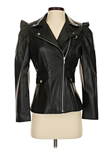 White House Black Market Leather Jacket (view 1)