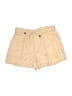 Karlie Solid Tan Khaki Shorts Size M - photo 1