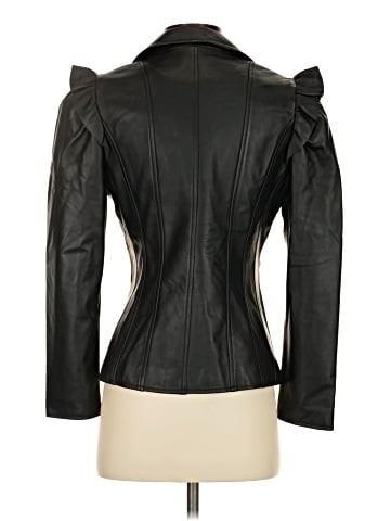 White House Black Market Leather Jacket (view 2)