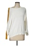 Express Color Block White Pullover Sweater Size L - photo 1