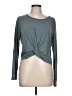 Yogalicious Gray Long Sleeve T-Shirt Size L - photo 1