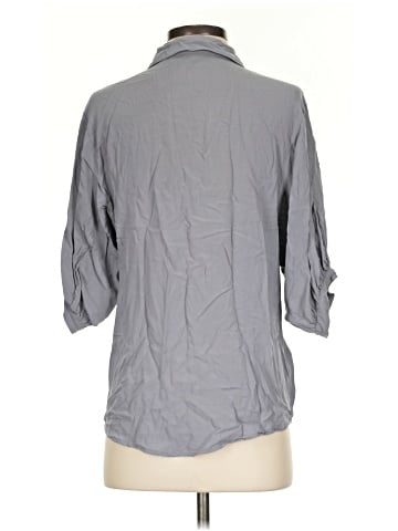 Express 3/4 Sleeve Button-Down Shirt (view 2)
