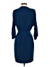 Moda International Solid Blue Cocktail Dress Size S - photo 2