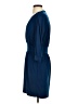 Moda International Solid Blue Cocktail Dress Size S - photo 5