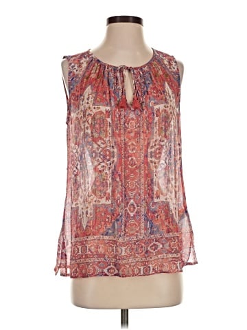 Ecru Sleeveless Blouse (view 1)