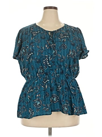 Lane Bryant Short Sleeve Blouse (view 1)