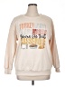 Shein Curve 100% Polyester Print Ivory Sweatshirt Size 1X - photo 1