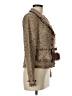 Teri Jon by Rickie Freeman Tweed Brown Jacket Size 6 - photo 4