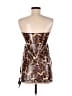 Cleo Animal Print Brown Cocktail Dress Size M - photo 2