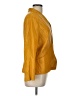 Escada 100% Leather Yellow Blazer Size EU 42 / US 12 - photo 4