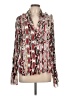 Sunny Leigh 100% Polyester Red Long Sleeve Blouse Size L - photo 1