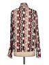 Sunny Leigh 100% Polyester Red Long Sleeve Blouse Size L - photo 2