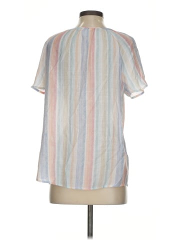 Christopher & Banks Short Sleeve Blouse (view 2)