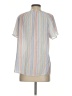 Christopher & Banks Silver Short Sleeve Blouse Size S - photo 2