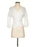 WAYF White 3/4 Sleeve Blouse Size S - photo 1