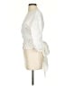 WAYF White 3/4 Sleeve Blouse Size S - photo 5