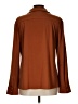Adrienne Vittadini Brown Long Sleeve Blouse Size L - photo 2