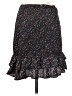 She + Sky 100% Polyester Polka Dots Black Casual Skirt Size S - photo 1