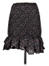 She + Sky 100% Polyester Polka Dots Black Casual Skirt Size S - photo 2