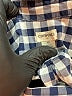 Crewcuts Checkered-gingham Green Long Sleeve Button-Down Shirt Size 12 - photo 3