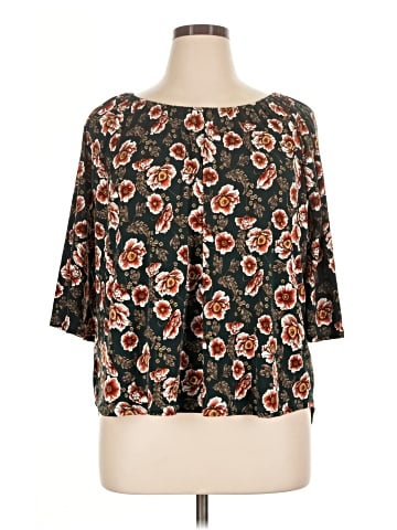 Amana 3/4 Sleeve Blouse (view 1)
